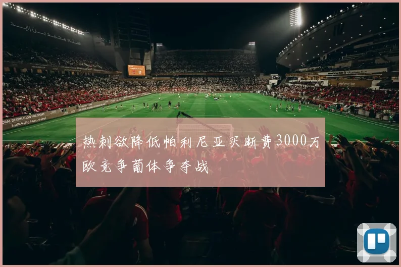 热刺欲降低帕利尼亚买断费3000万欧竞争葡体争夺战